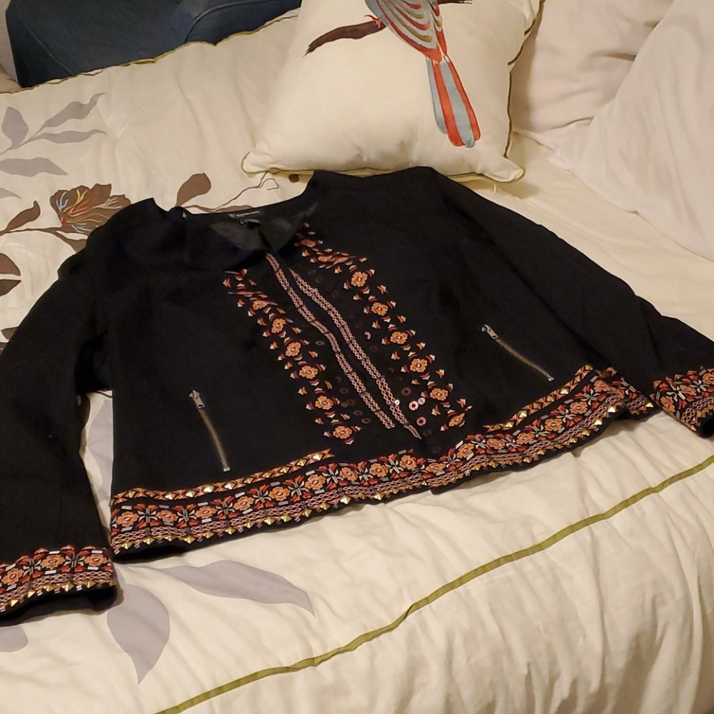 INC Jacket with embroidery